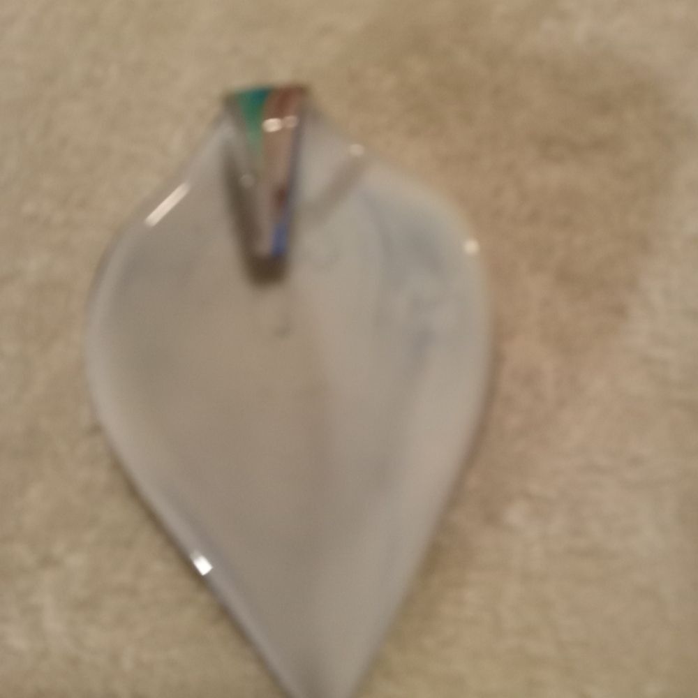 GLASS ART PENDANT 3" - Picture 3 of 4